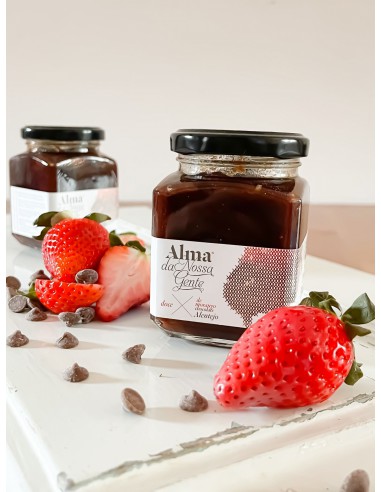 Confiture de fraises au chocolat - Alma da Nossa Gente