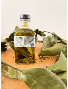 Azeite Extra Virgem c/ Louro e Pimentas, do Alentejo -...