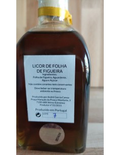 Liqueur de Feuille de Figueira 250ml - Liqueurs do Alentejo 2