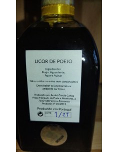 Licor de Poejo 250ml 2