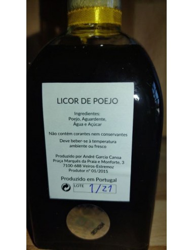 Liqueur de Pouliot 250ml - Liqueurs do Alentejo