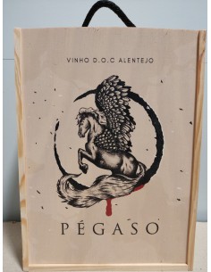 Pégaso Grande Reserva Tinto 2020 - Cx 3 Madeira