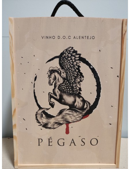 Pégaso Grande Reserva Tinto 2020 - Cx 3 Madeira