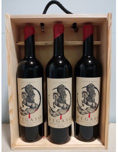 Pégaso Grande Reserva Tinto 2020 - Cx 3 Madeira 2