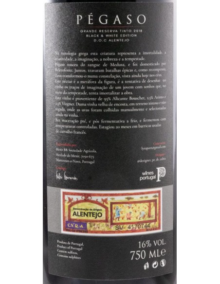 Pegaso Grande Reserva Black & White  2020