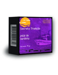 Patê de Sardinha 75g - Secreta Tradição