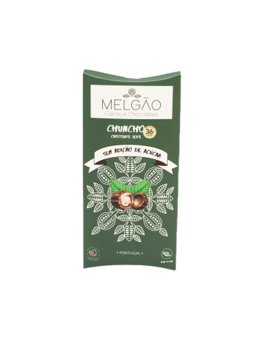 Chocolate Chuncho Leite 36% S/Açúcar - Melgão