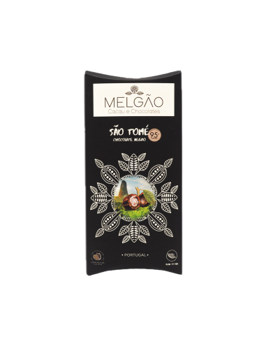 Chocolate São Tomé Negro 95% - Melgão