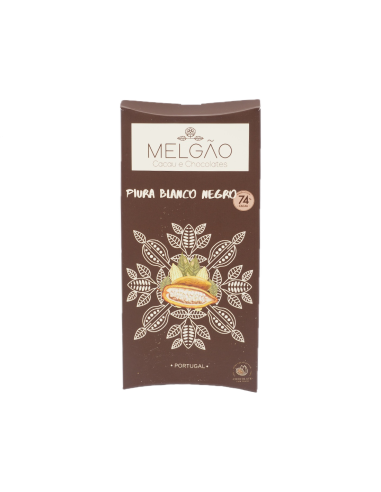 Chocolate Piura Blanco Negro 74% - Melgão